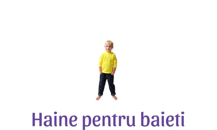 Haine pentru baietei